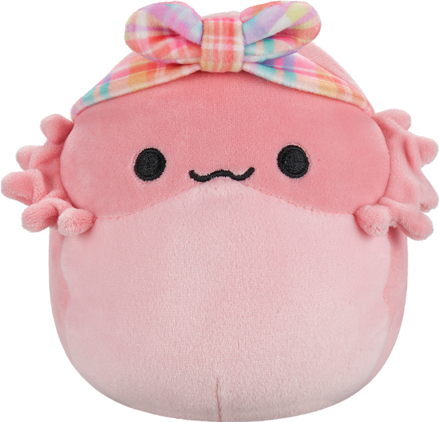 Мягкая игрушка животное SQUISHMALLOWS КОРАЛЛОВЫЙ ДРАКОН 13 см (SQER01184) - Фото 1
