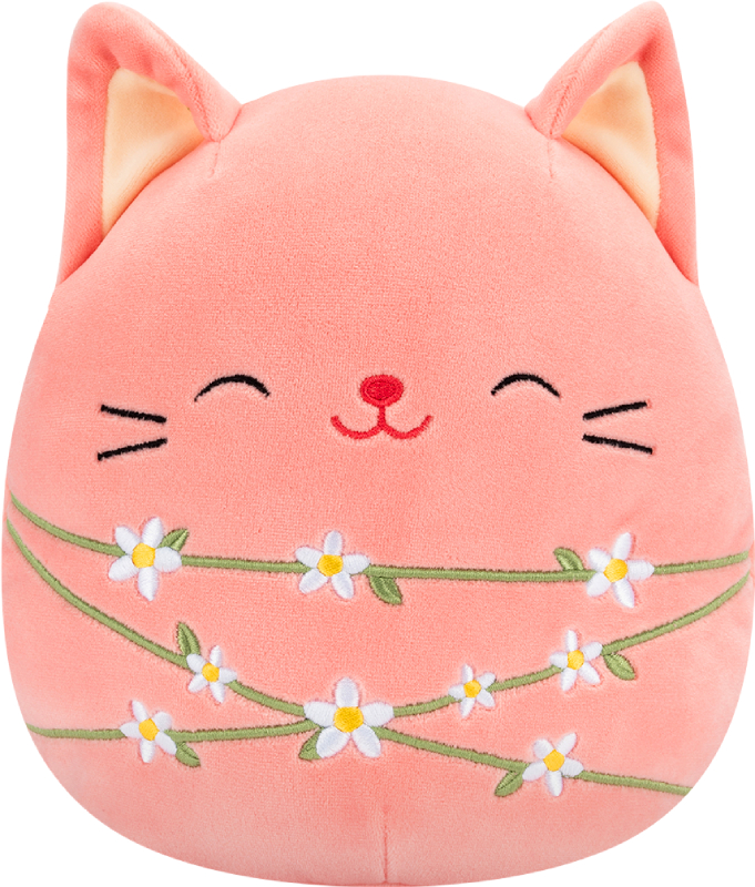 Мягкая игрушка животное SQUISHMALLOWS КОТ УИЛКА 19 см (SQER01206) - Фото 1
