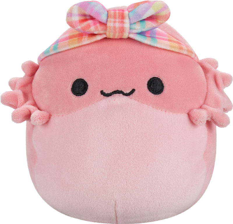 Мягкая игрушка животное SQUISHMALLOWS КОРАЛЛОВЫЙ ДРАКОН 19 см (SQER01216) - Фото 1