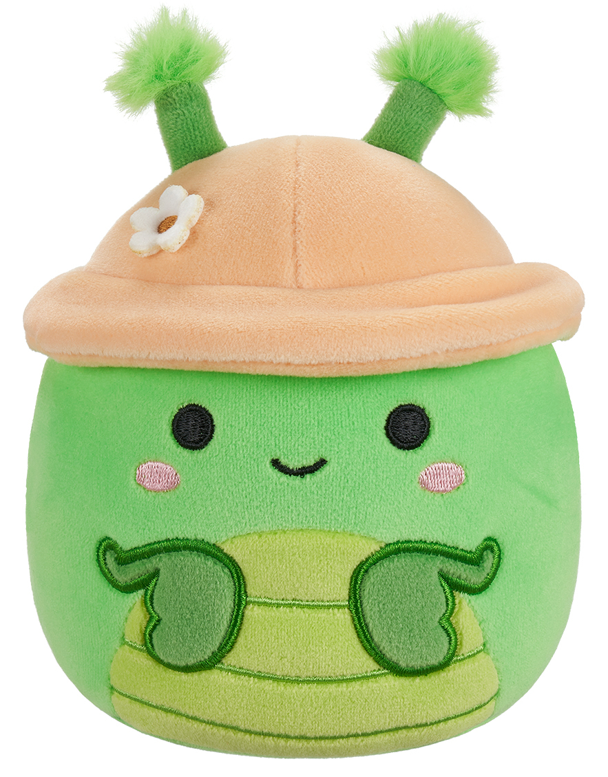 Мягкая игрушка животное SQUISHMALLOWS БОГОМОЛ ТРЕНТОН В ШЛЯПЕ 19 см (SQER01217) - Фото 1