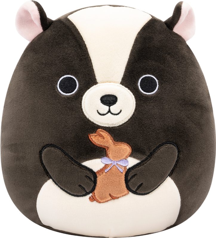 Мягкая игрушка животное SQUISHMALLOWS СКУНС СКАЙЛЕР 19 см (SQER01228) - Фото 1