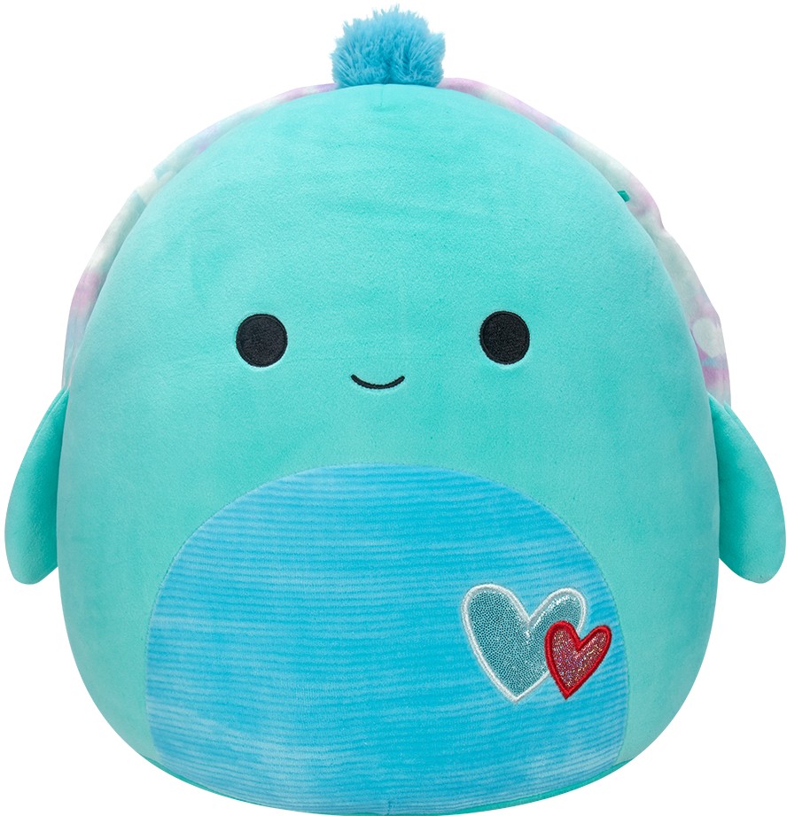 Мягкая игрушка герой SQUISHMALLOWS ЧЕРЕПАХА КАСКАД 19 см (SQVA00840) - Фото 1
