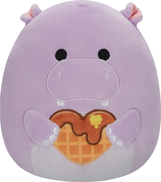 М'яка іграшка SQUISHMALLOWS БЕГЕМОТ ХАННА 19 cm (SQCR05409) - Фото 1