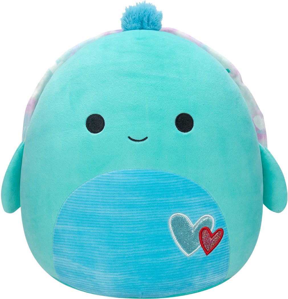 Мягкая игрушка герой SQUISHMALLOWS ЧЕРЕПАХА КАСКАД 30 см (SQVA00875) - Фото 1