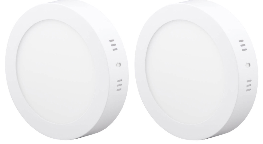 Светодиодный светильник Євросвітло 12Вт круг LED-SR-170-12 4200К 2 шт. (000059015) - Фото 1