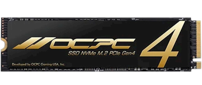 SSD-накопитель внутренний OCPC MBL-401 Heatsink M.2 2280 4Tb NVMe PCIe 4.0 x4 (SSDMBL4014TB) - Фото 1