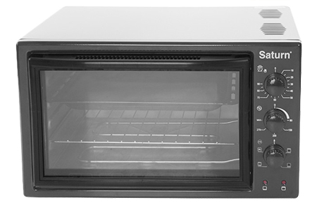 Печь электрическая Saturn ST-EC3804 Graphite - Фото 1