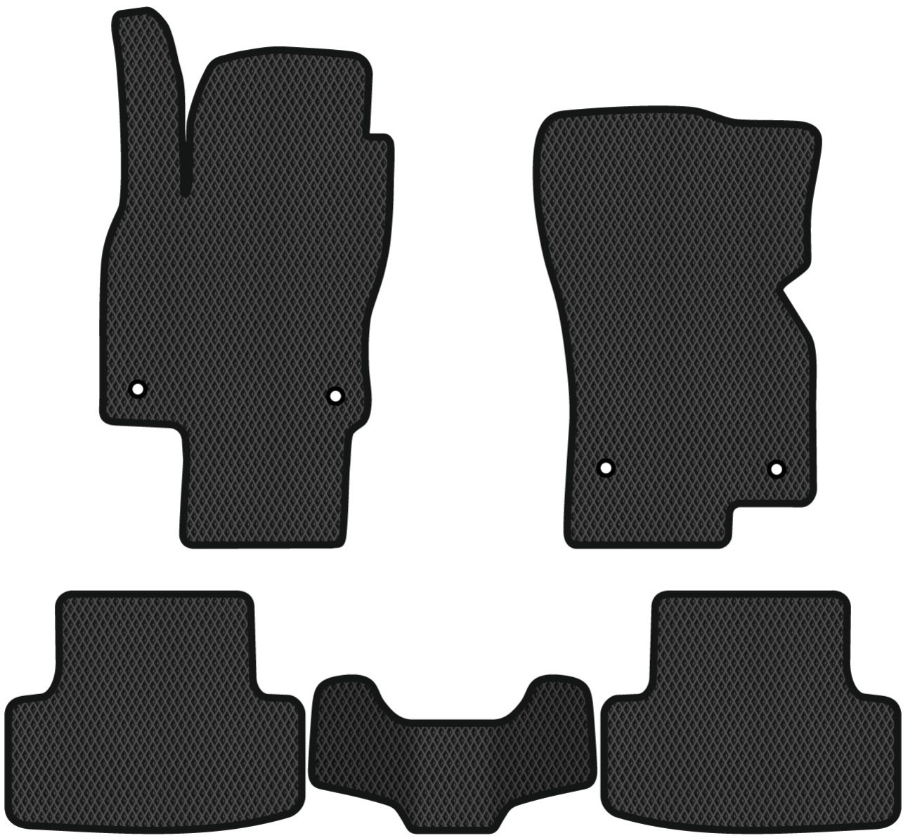 EVA килимки в салон авто EVAtech для Ateca Seat 2016 1 покоління SUV EU (ST42306CT5AV4RBB) - Фото 1