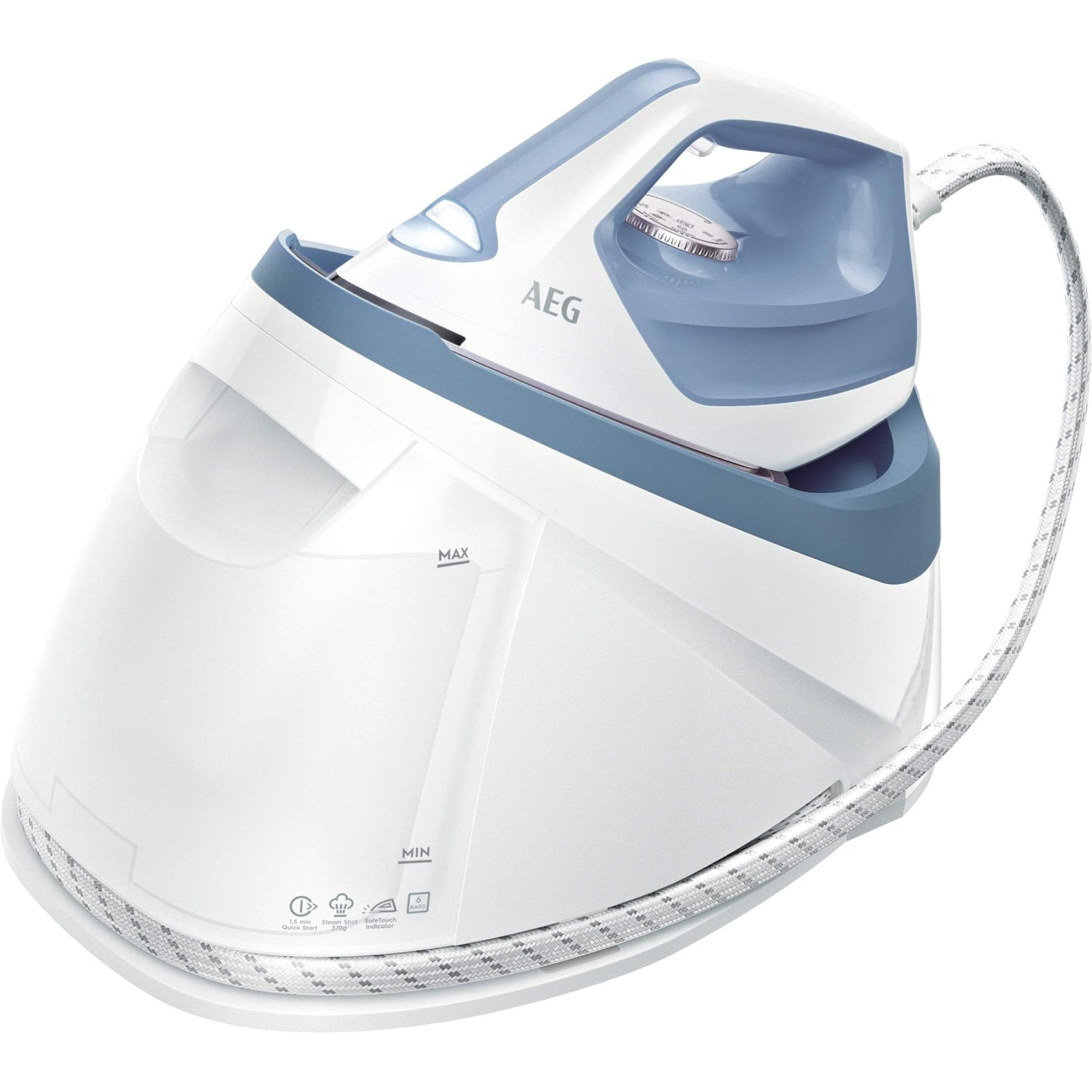 Утюг с парогенератором AEG Delicate 7000 Denim Blue (ST7-1-2DB) - Фото 1