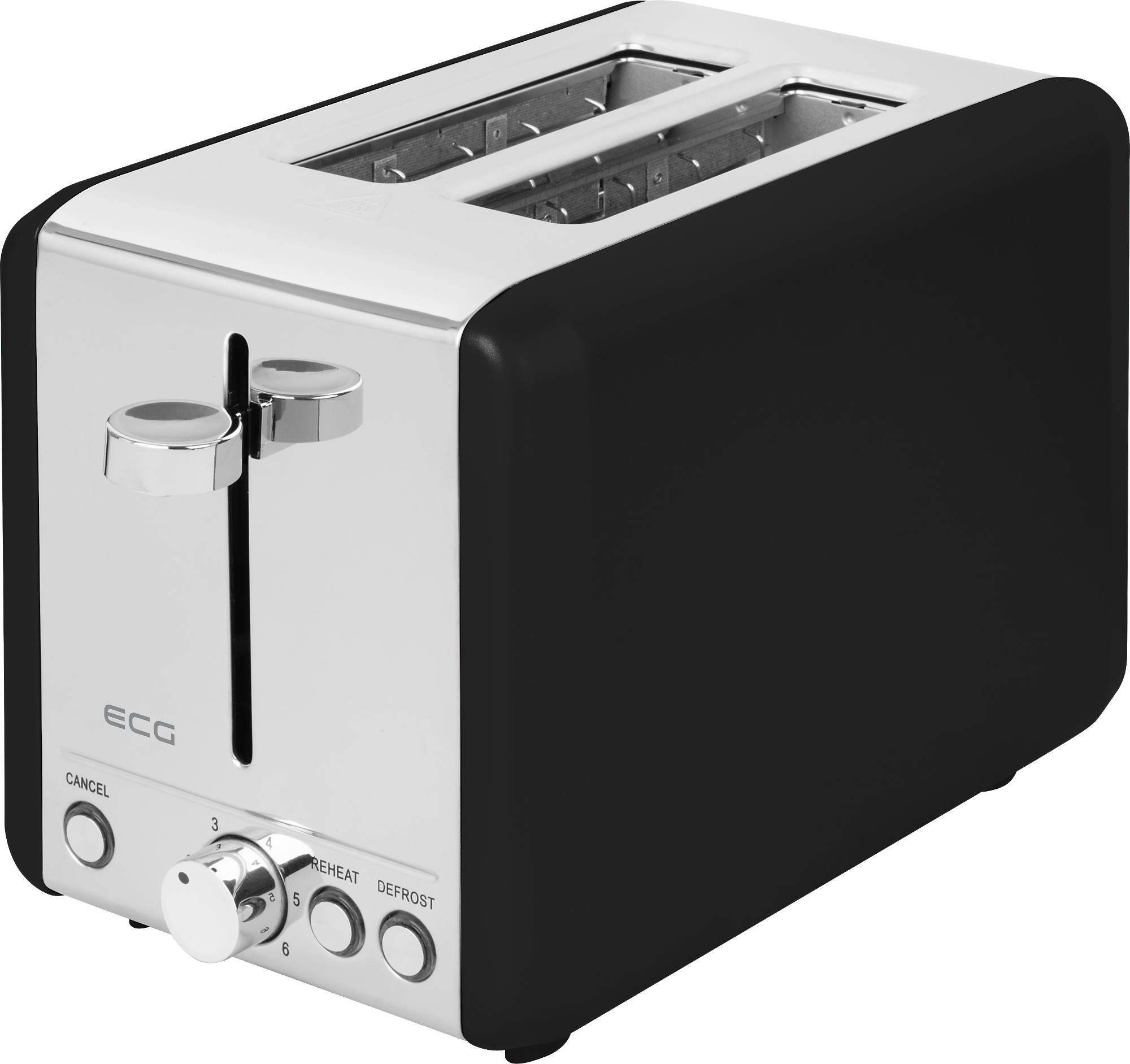Тостер ECG ST 2708 Tradizione Nero - Фото 1