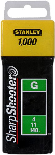 Скобы Stanley 1-TRA708T - Фото 1