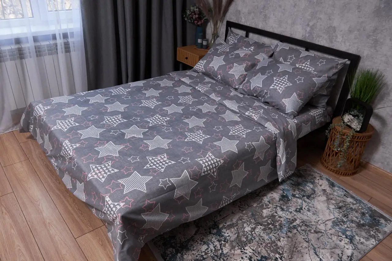 Комплект постельного белья Moon&Star Premium Stardom 175х210 (MS-820002514) - Фото 1