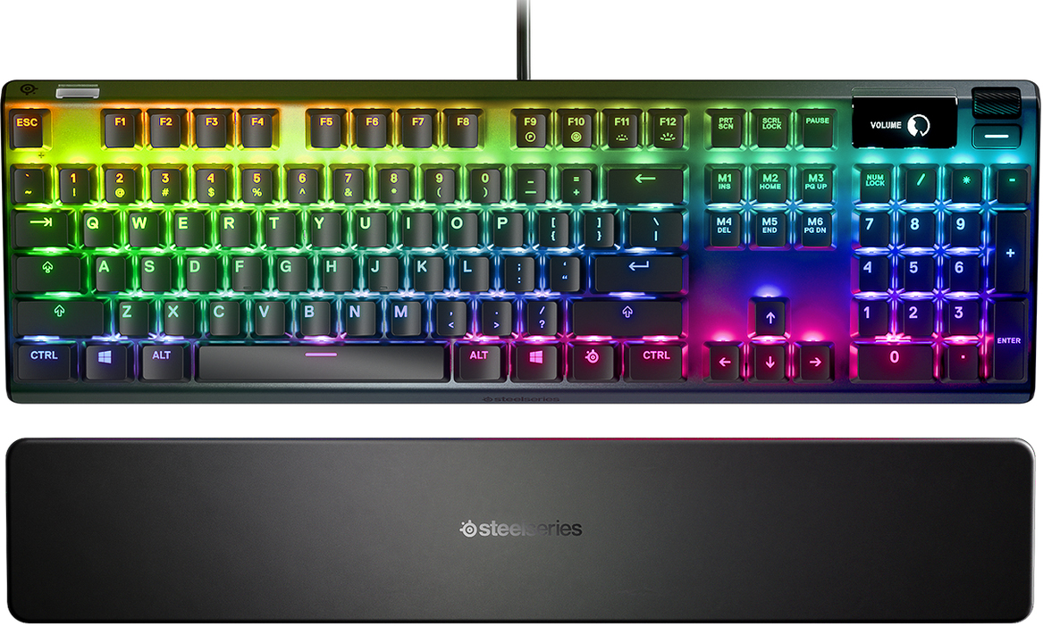 Клавиатура проводная игровая SteelSeries Apex 7 Red Switches (64636) - Фото 1