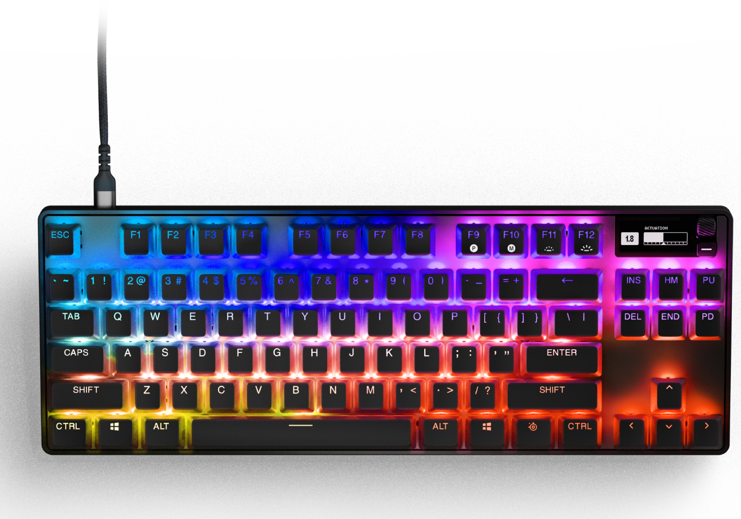Клавиатура проводная игровая SteelSeries APEX PRO TKL 2023 (64856) - Фото 1