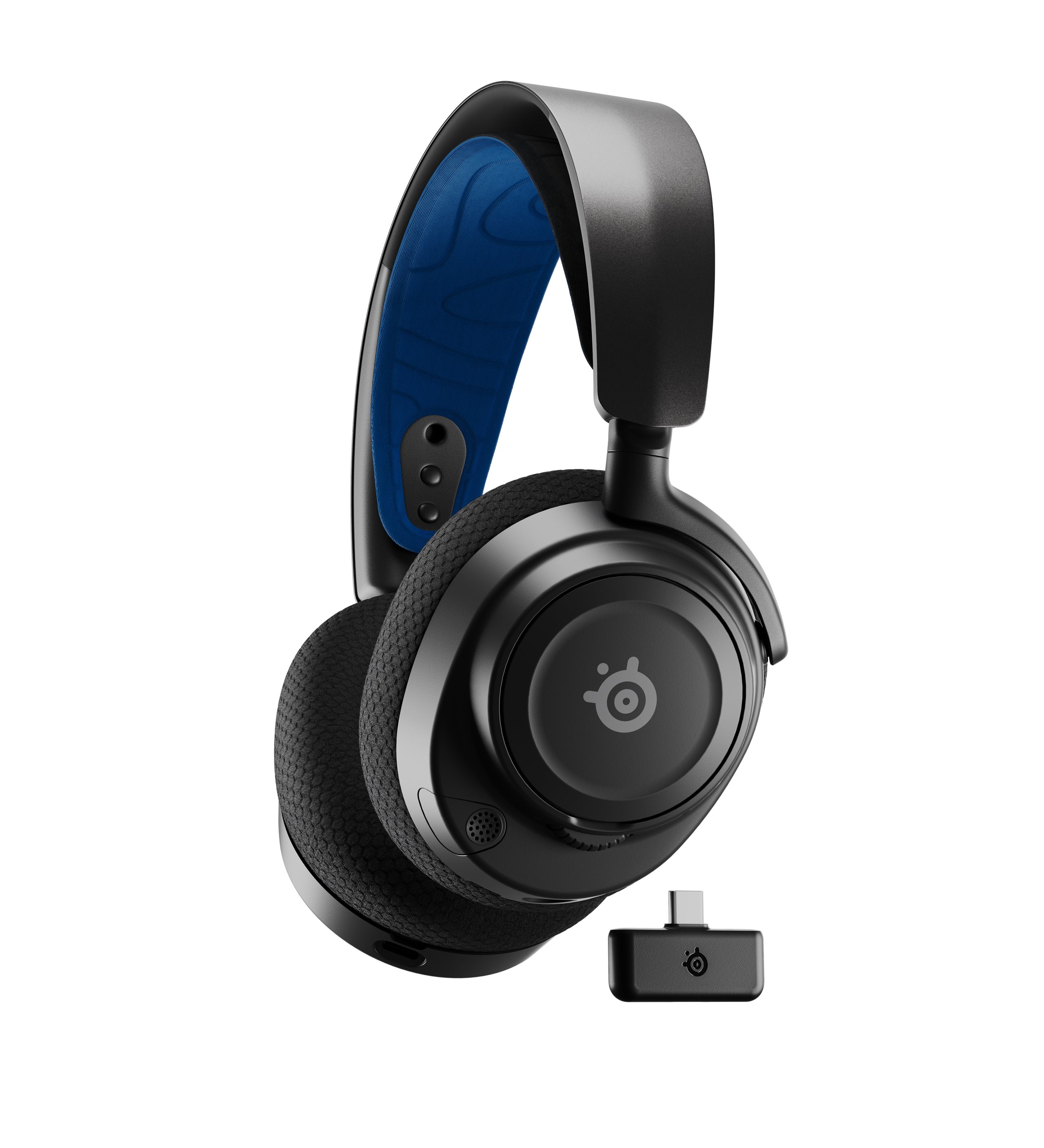 Гарнитура беспроводная игровая SteelSeries Arctis Nova 7P Wireless Black (61559) - Фото 1