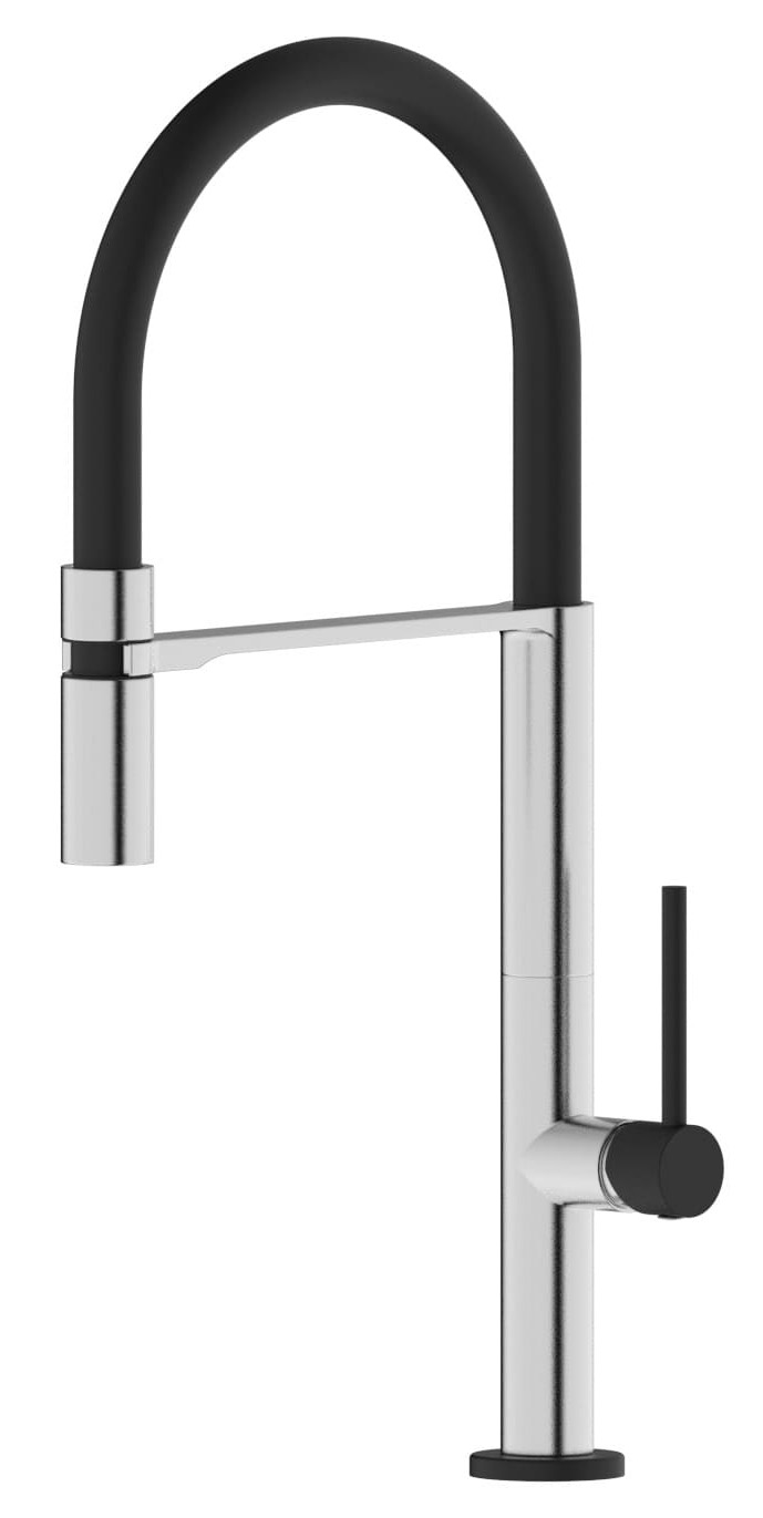 Смеситель кухонный Gunter & Hauer STERN Brush Black - Фото 1