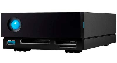 Жорсткий диск зовнішній LaCie External 1big Dock 3.5'/8TB/ Thunderbolt 3 + USB 3.1 (STHS8000800) - Фото 1