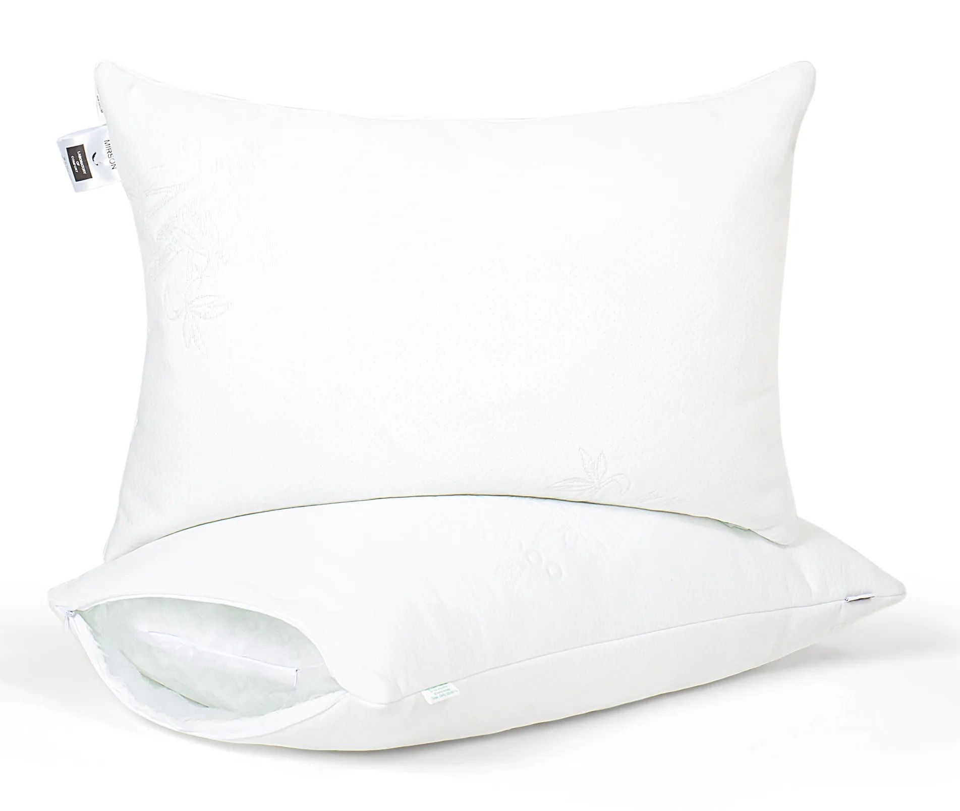 Подушка стандартна MirSon №859 Julia Eco-Soft Hand made 70х70 см (2200003197860) - Фото 1