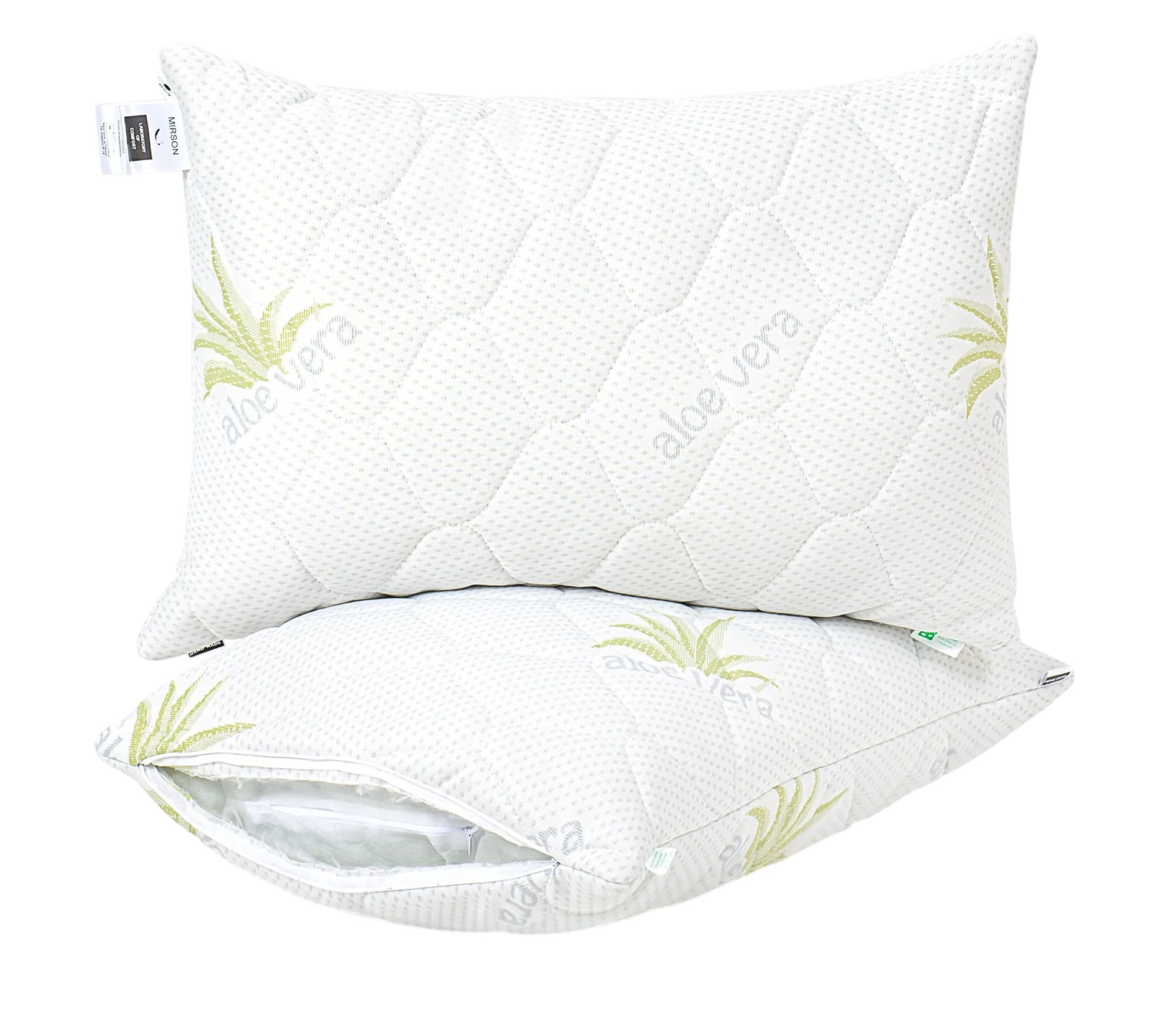 Купити Подушка стандартна MirSon №807 Alberto EcoSilk Hand made 40х60 см (2200003197099) - Фото 1 Подушка стандартна MirSon №807 Alberto EcoSilk Hand made 40х60 см (2200003197099) - Фото 1