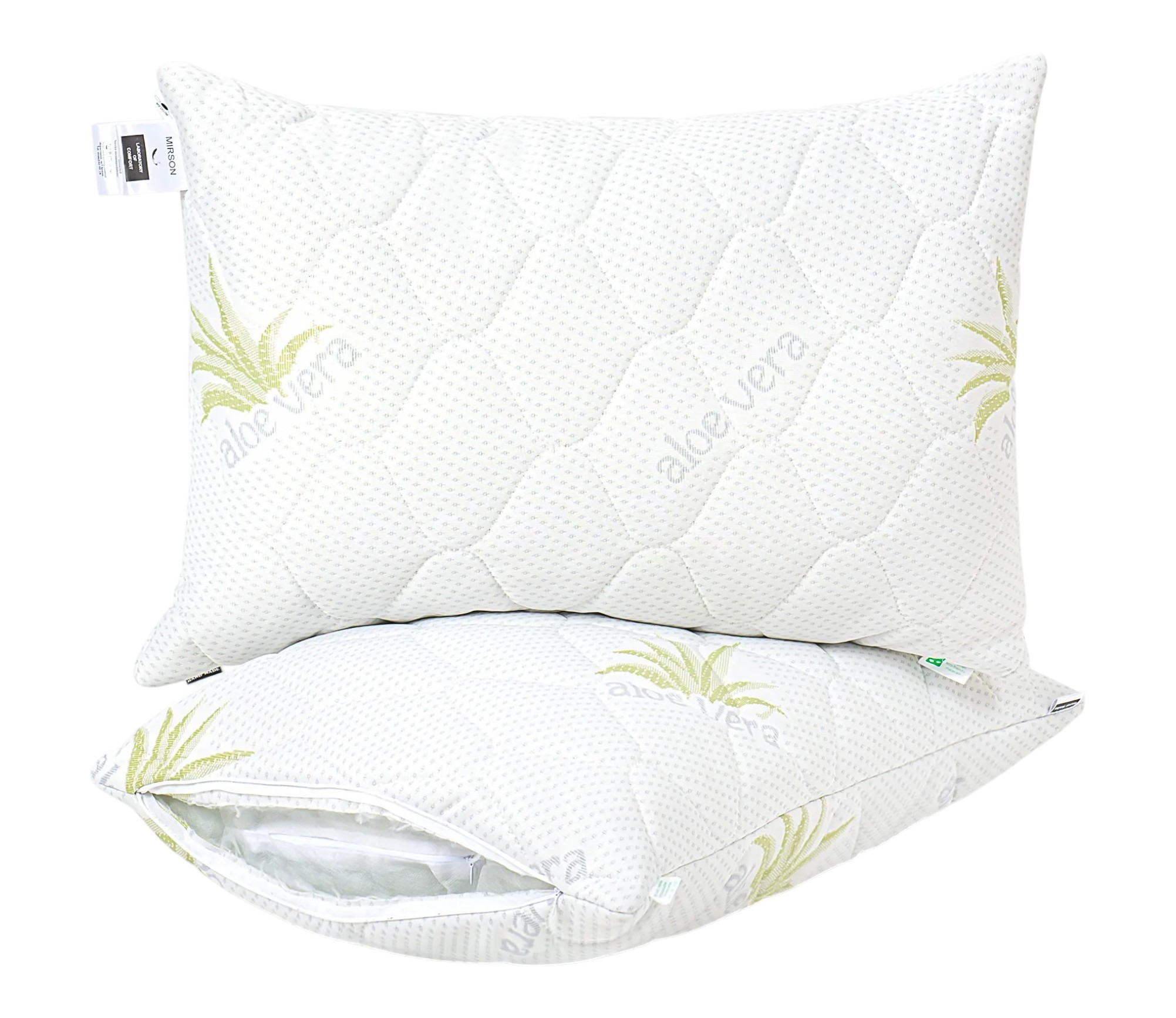 Подушка стандартная MirSon №854 Dorotea Eco-Soft Hand made 60х60 см (2200003197709) - Фото 1