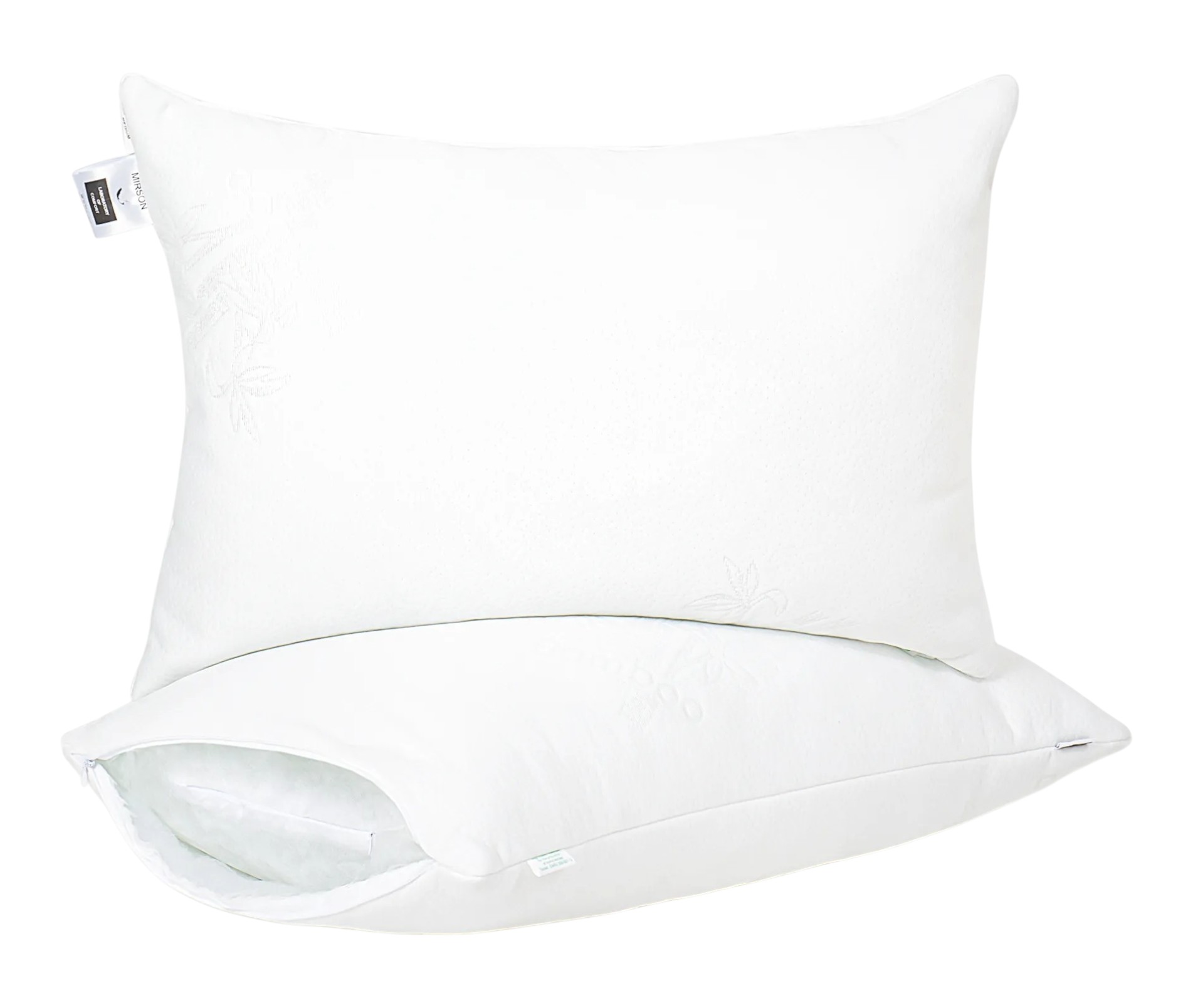 Подушка стандартная MirSon №859 Julia Eco-Soft Hand made 60х60 см (2200003197853) - Фото 1