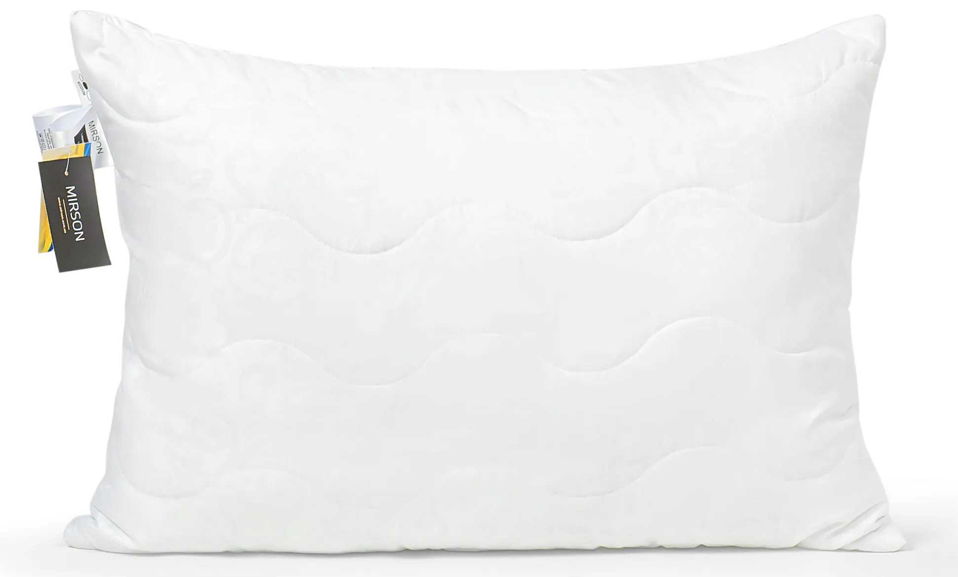 Купити Подушка стандартна MirSon шовкова №1615 Eco Light White середня (2200002647274) - Фото 1 Подушка стандартна MirSon шовкова №1615 Eco Light White середня (2200002647274) - Фото 1
