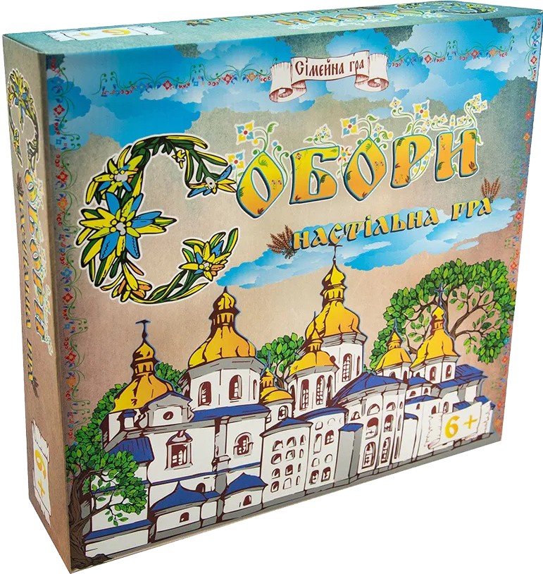 Настольная игра стратегическая (5-7 лет) Strateg Соборы (30104) - Фото 1