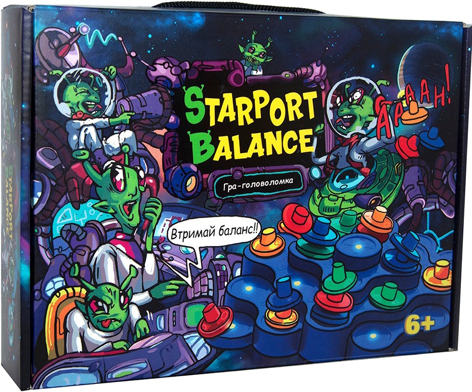 Настольная игра развивающая (5-7 лет) Strateg Starport Balance (30409) - Фото 1