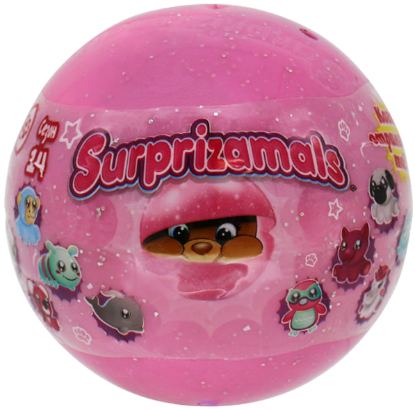Мягкая игрушка-сюрприз Surprizamals S14-1 (10 видов, в ассорт.) (SU03255-5024) - Фото 1