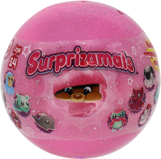 Мягкая игрушка-сюрприз Surprizamals S14 (11 видов в ассорт.) (SU03255-5036) - Фото 1