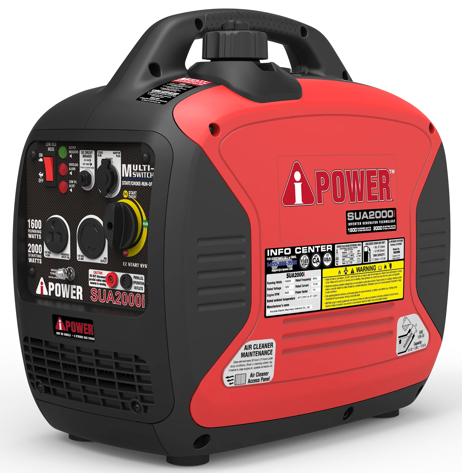 Купити Генератор бензиновий A-iPower SUA2000i - Фото 1 Генератор бензиновий A-iPower SUA2000i - Фото 1