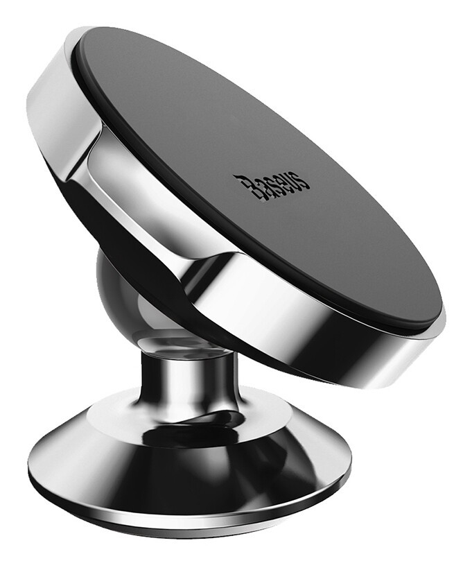 Держатель для мобильного устройства Baseus Small Ears Series Magnetic Bracket Vertical type Black (SUER-B01) - Фото 1