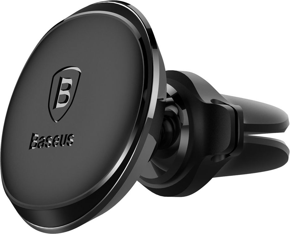 Держатель для мобильного устройства Baseus Magnetic Air Vent Car Black (SUGX020001) - Фото 1