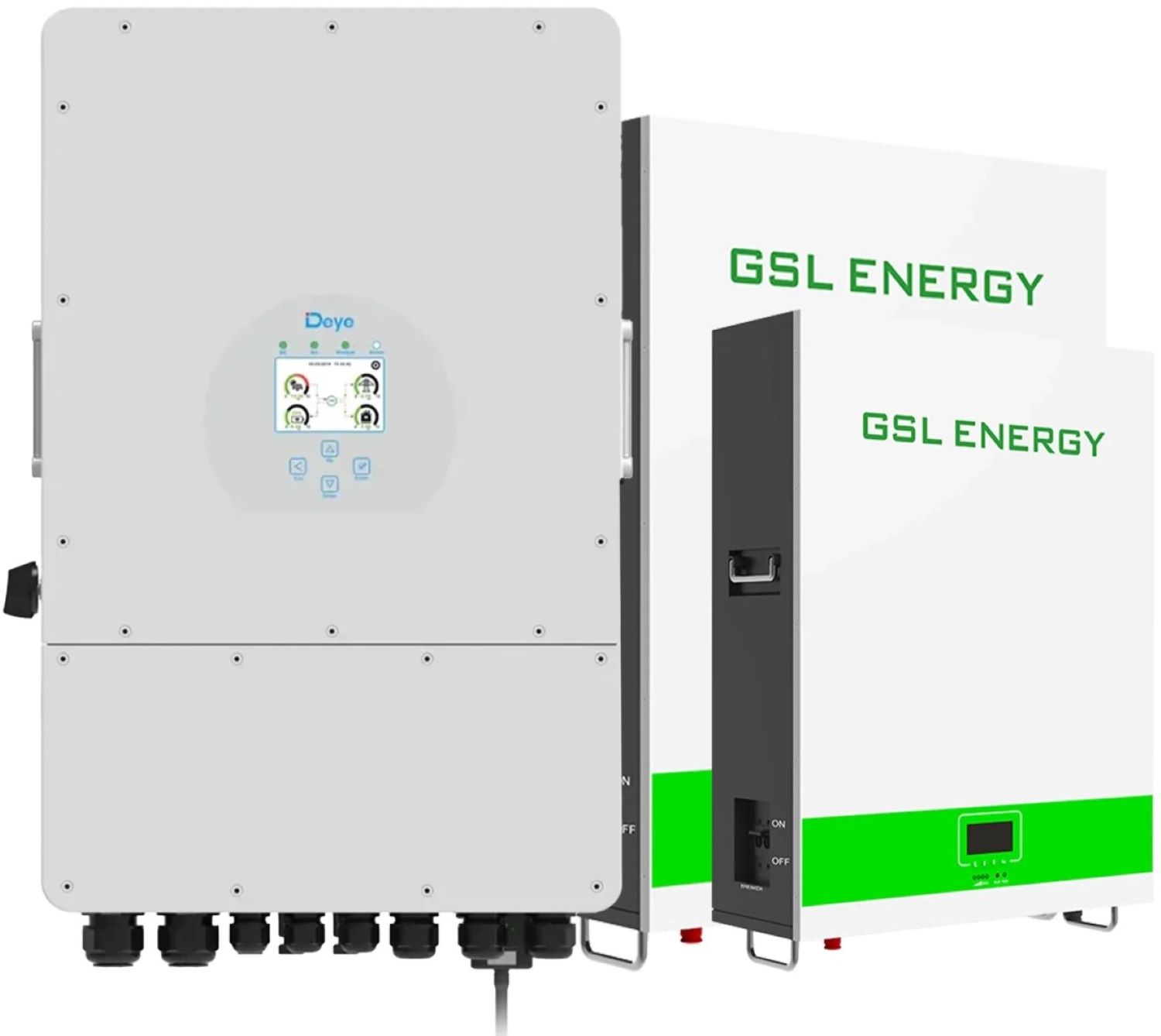 Система хранения энергии Deye SUN-10K-SG04LP3-EU-2GS10.24K-LFP-W - Фото 1