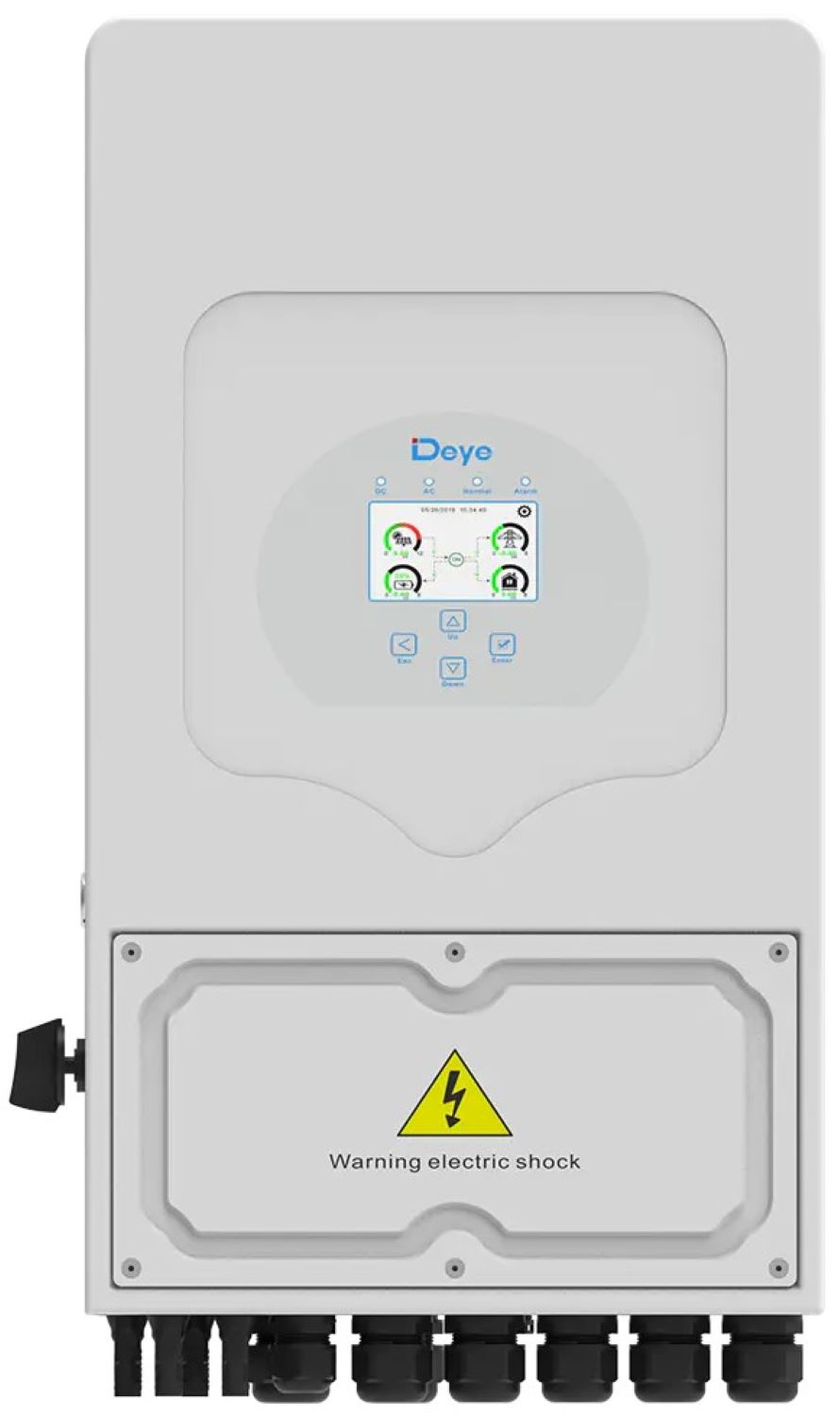 Купить Инвертор гибридный солнечный Deye (1ф, 3.6kW, 220V) (SUN-3.6K-SG05LP1-EU-AM2-P) - Фото 1 Инвертор гибридный солнечный Deye (1ф, 3.6kW, 220V) (SUN-3.6K-SG05LP1-EU-AM2-P) - Фото 1