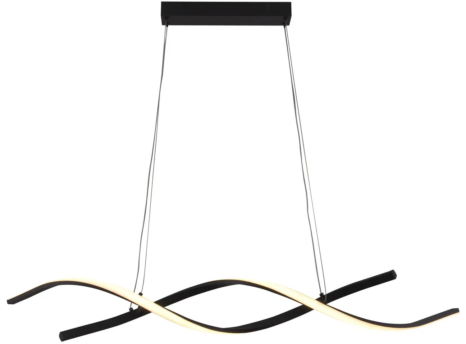 Светодиодный светильник Miorro LED Monti с пультом ДУ и APP, 52W, 2700-6000К черный (51-313-020) - Фото 1