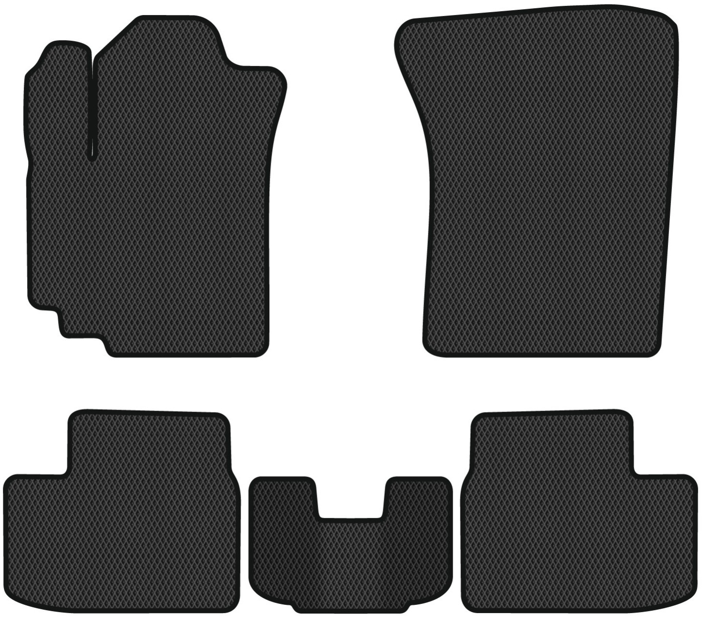 EVA килимки в салон авто EVAtech для Swift (MZ) Suzuki 2005-2010 4 покоління Htb EU (SZ1859C5RBB) - Фото 1