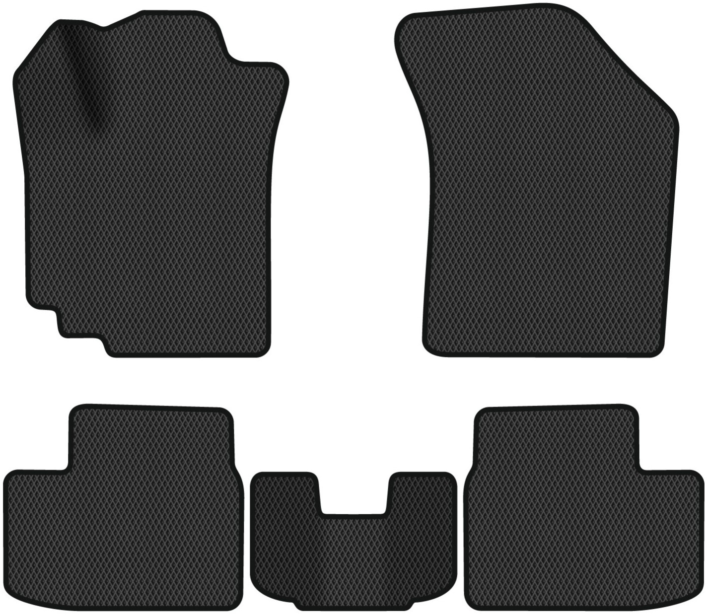 EVA килимки в салон авто EVAtech для Swift (MZ) Suzuki 2005-2010 4 покоління Htb EU (SZ1859CD5RBB) - Фото 1