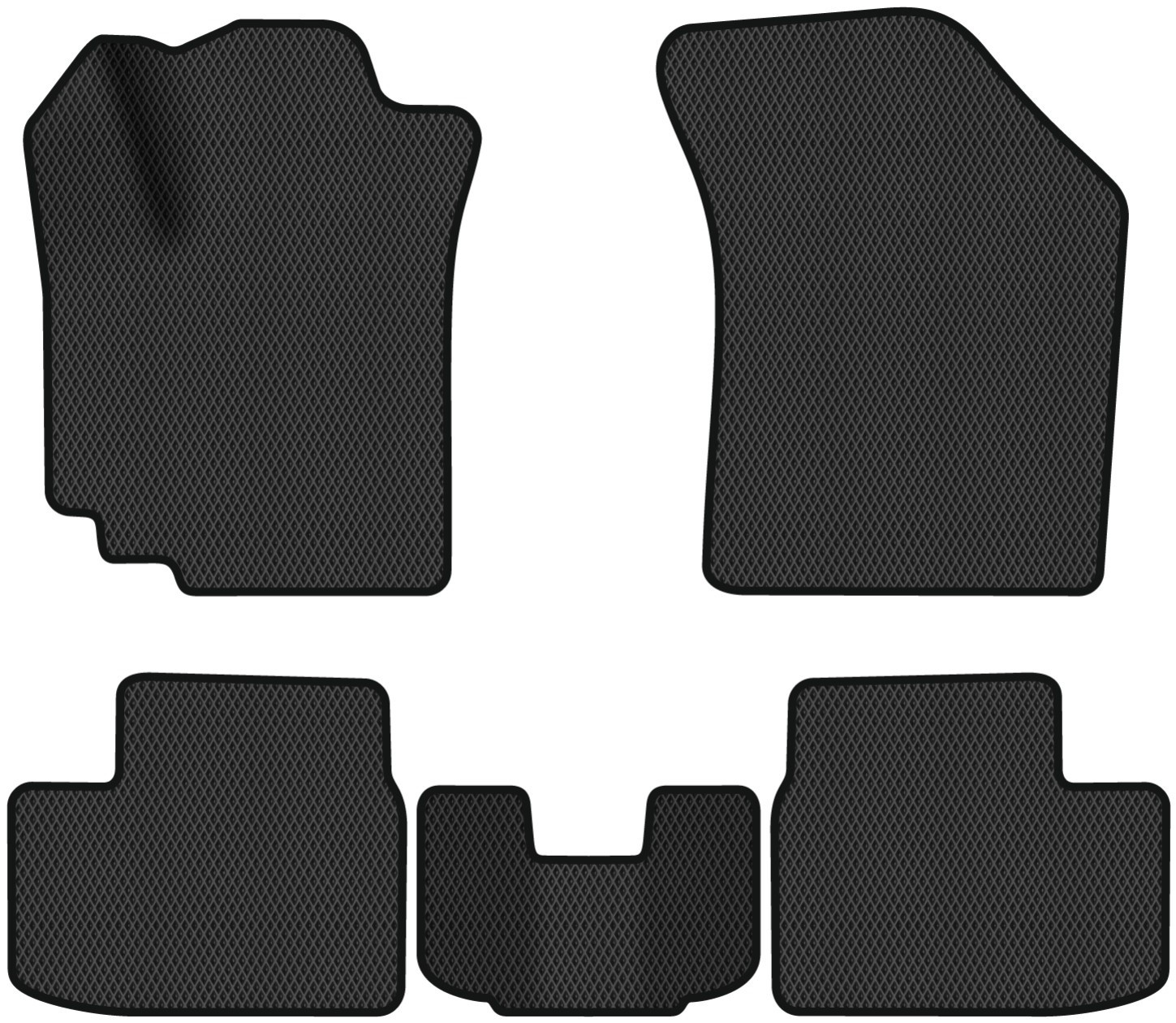 EVA килимки в салон авто EVAtech для Swift (MZ) Suzuki 2005-2010 4 покоління Htb EU (SZ1859CE5RBB) - Фото 1