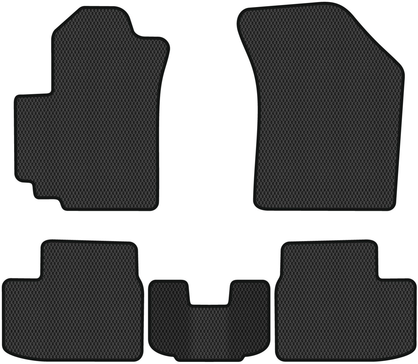 EVA килимки в салон авто EVAtech для Swift (MZ) Suzuki 2005-2010 4 покоління Htb EU (SZ1859CG5RBB) - Фото 1