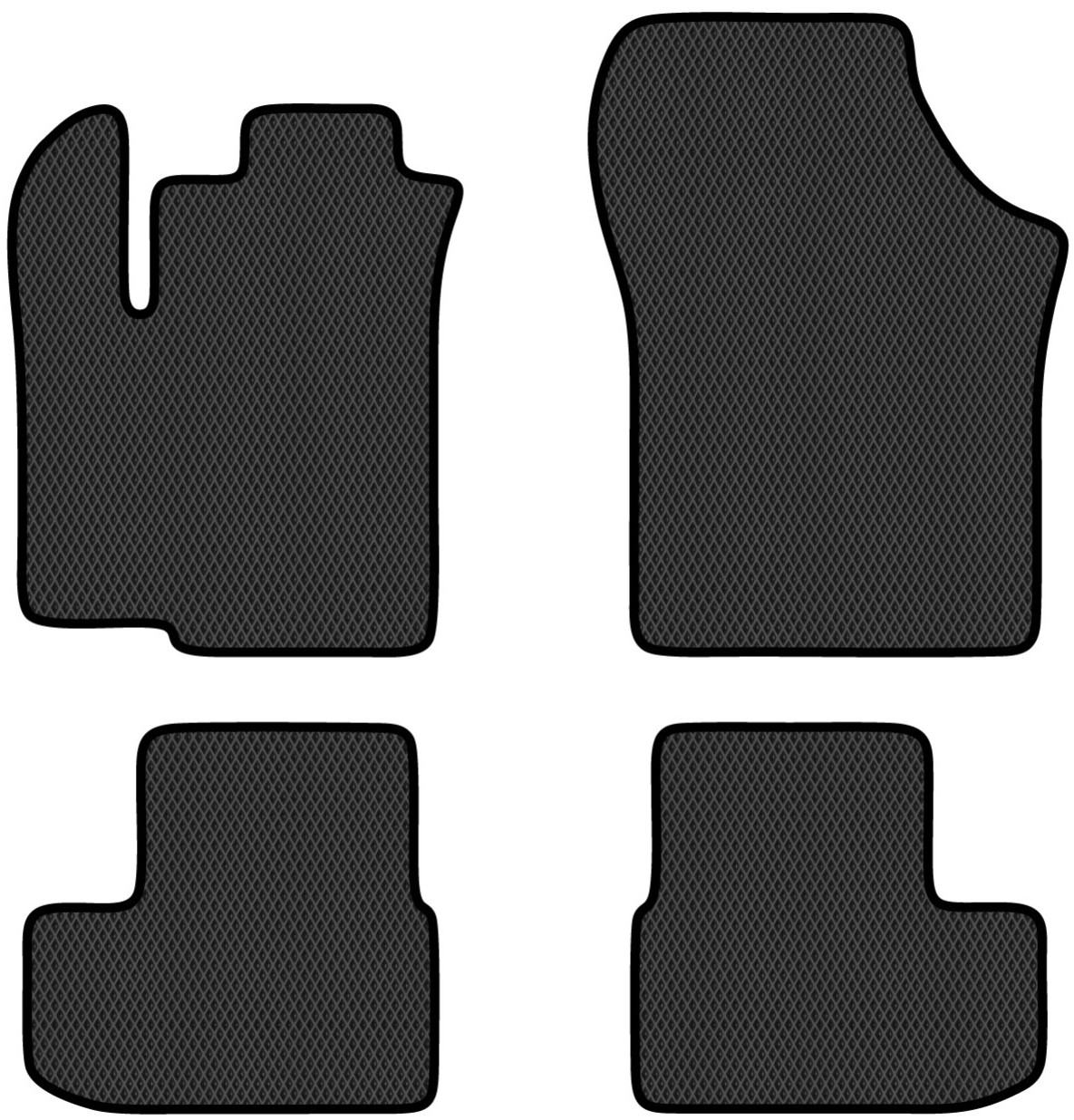 EVA килимки в салон авто EVAtech для Splash Suzuki 2008-2015 1 покоління Htb EU (SZ22369PV4RBB) - Фото 1