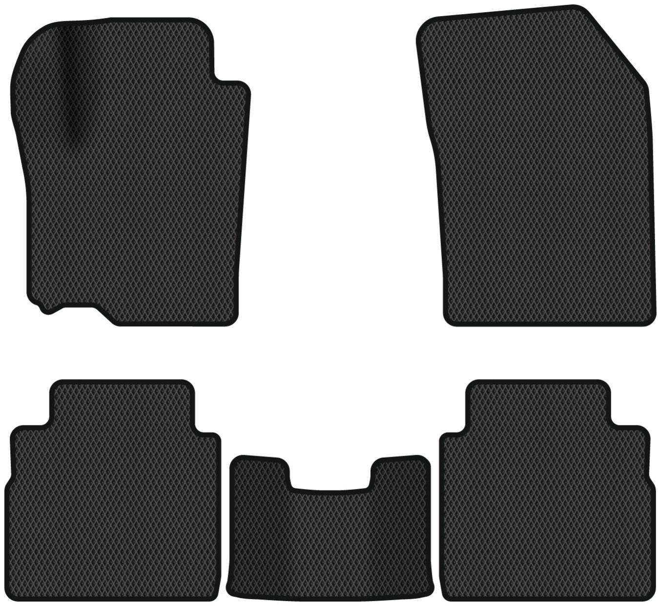 EVA килимки в салон авто EVAtech для SX4 Suzuki 2014-2021 2 покоління Htb EU (SZ3232CE5CP2RBB) - Фото 1