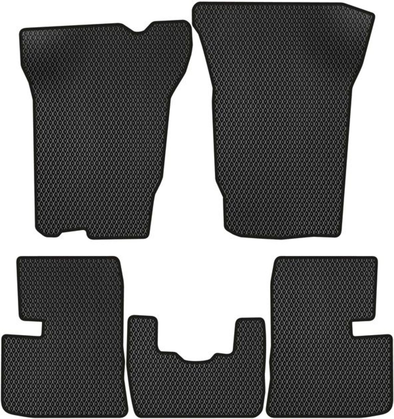 EVA килимки в салон авто EVAtech для Alto Suzuki 2002-2006 4 покоління Htb EU SZ42043CD5RBB - Фото 1