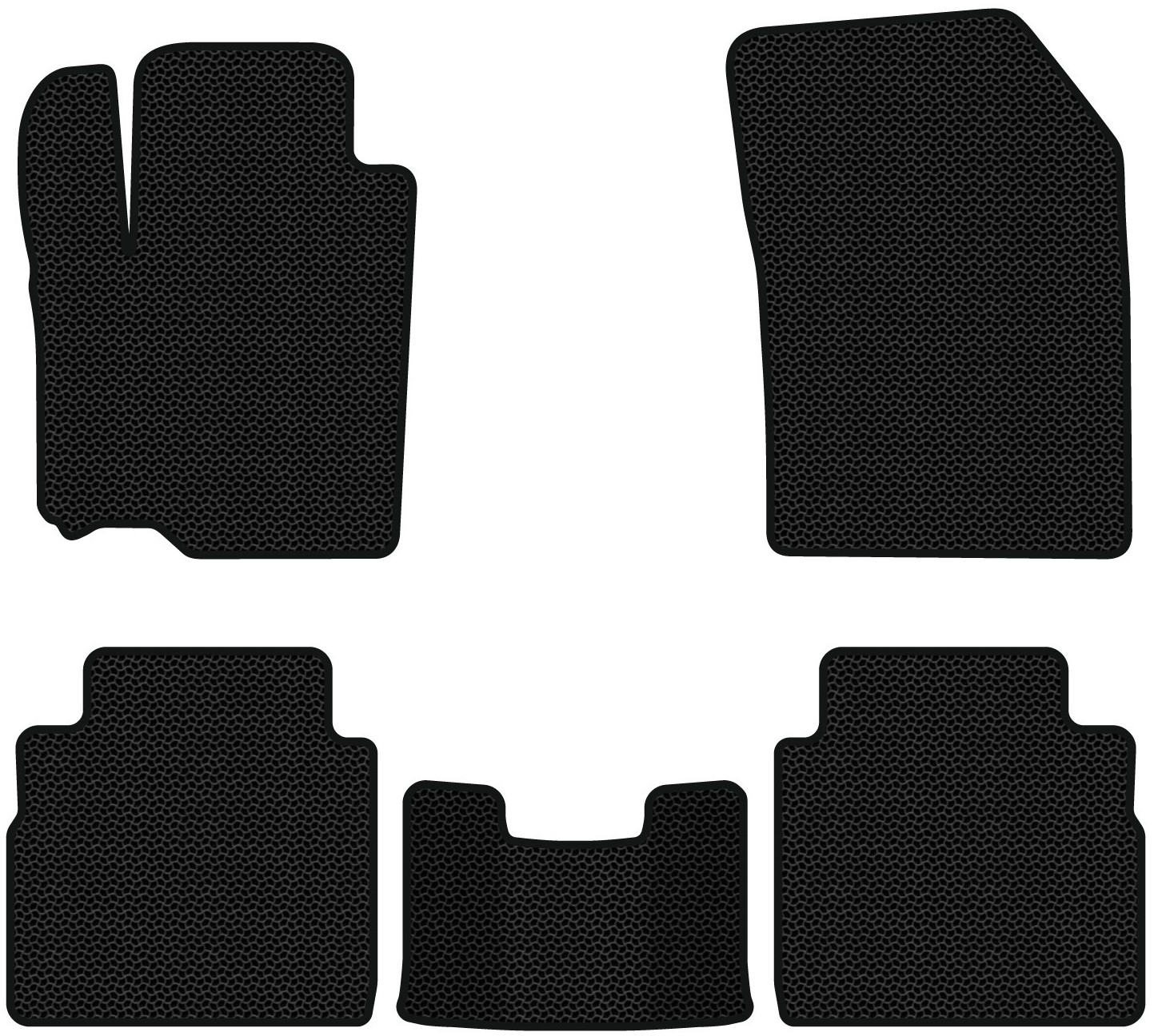 EVA килимки в салон авто EVAtech для SX4 S-Cross Suzuki 2021 3 покоління SUV EU (SZ43483C5KBB) - Фото 1