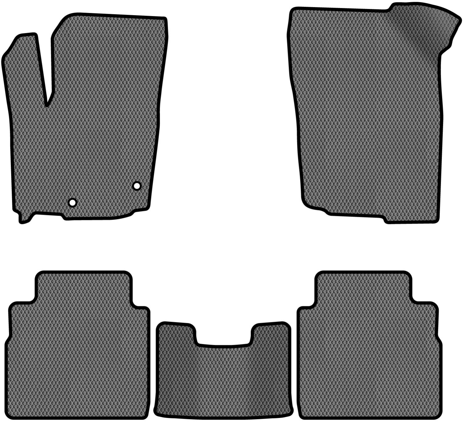 EVA килимки в салон авто EVAtech для SX4 Hybrid Suzuki 2021 3 покоління SUV EU (SZ44422C5TL2RGB) - Фото 1