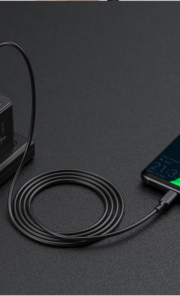 Кабель синхронизации данных T-phox Fast T-M829 Micro USB 1.2m Black - Фото 1