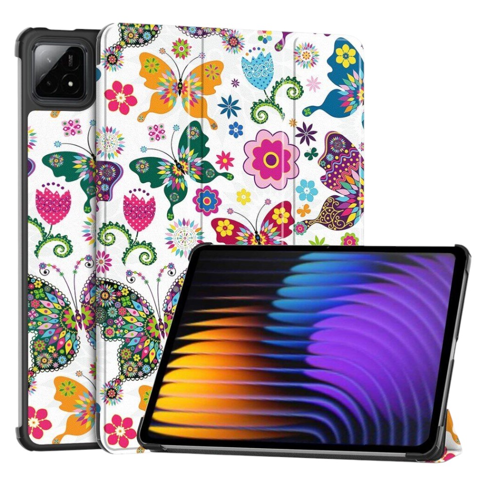 Чехол для планшета BeCover Smart Case for Xiaomi Pad 7 / 7 Pro 11.2" Butterfly (712800) - Фото 1