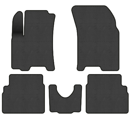 EVA коврики в салон авто EVAtech для Aveo (T250) 3-doors Restyling Chevrolet 2005-2011 1 поколение Htb EU CT337C5SBB - Фото 1
