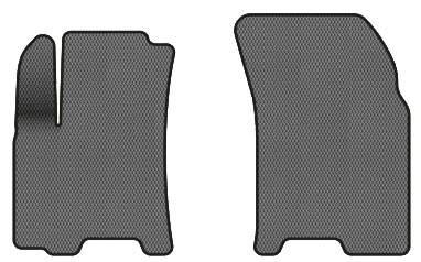 EVA коврики в салон авто передние EVAtech для Aveo (T250) Restyling Chevrolet 2005-2011 2 поколение Sedan EU CT31631A2RGB - Фото 1