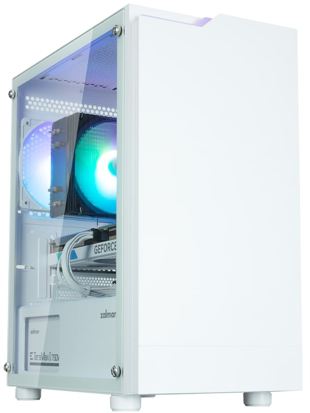 Корпус Zalman T4 Plus без БП White (T4PLUSWHITE) - Фото 1